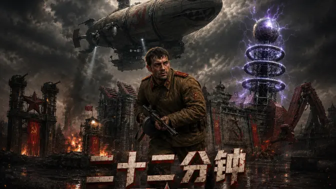 自制原创AI短片《二十二分钟》：如果那个游戏发生在真实世界...